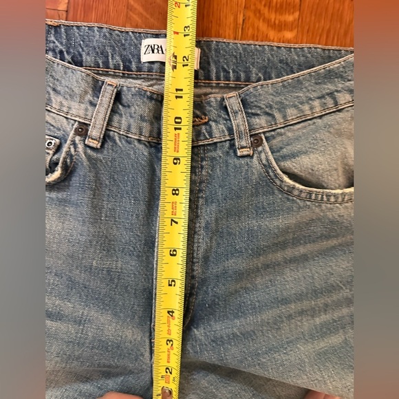 Zara Classic Blue Denim Jeans size 6 - Picture 4 of 7